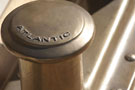 Schooner Atlantic, custom bronze mooring cleats (bollards)...