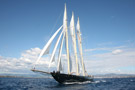 Atlantic Schooner under sail...
